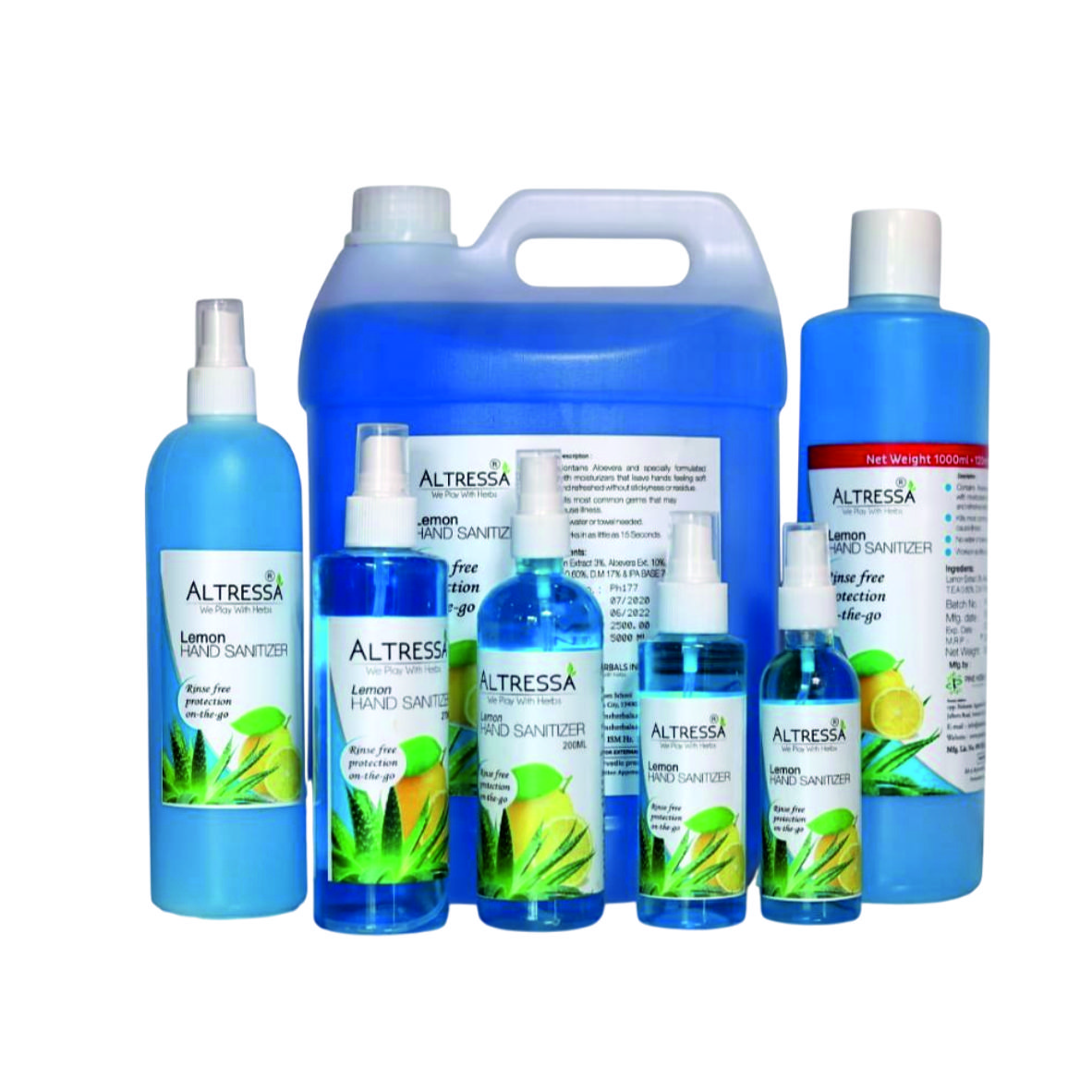 Lemon Hand Sanitizer-Third-Party Manufacturing