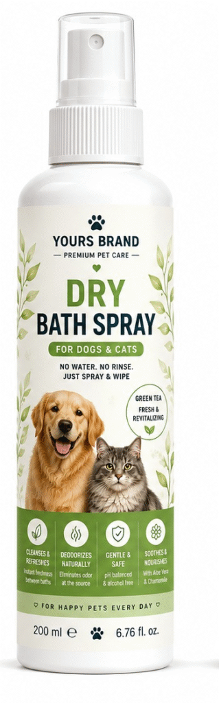 Ayurvedic Dry Bath Shampoo dry bath spray 2